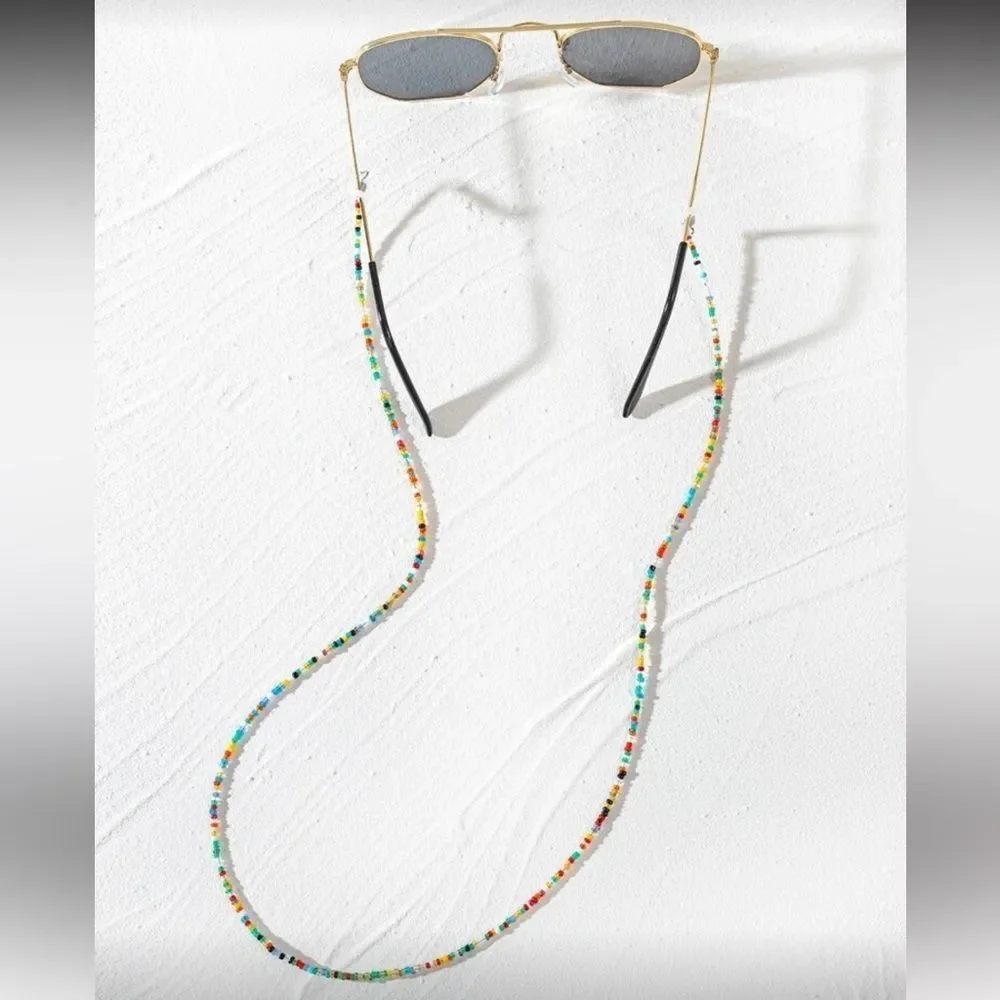 Colorful Beaded Eyewear Chain R293
